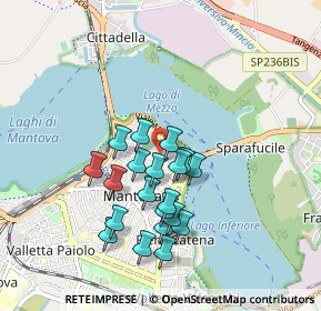 Mappa Via Fratelli Cairoli, 46100 Mantova MN, Italia (0.7915)