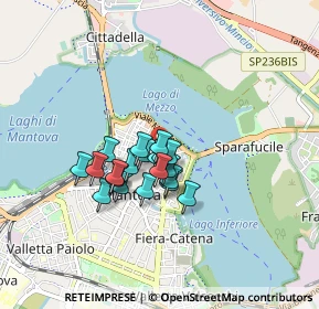 Mappa Via Fratelli Cairoli, 46100 Mantova MN, Italia (0.581)