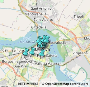 Mappa Via Fratelli Cairoli, 46100 Mantova MN, Italia (0.82167)