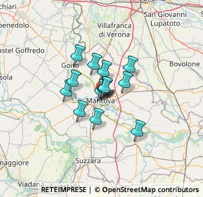 Mappa Via Fratelli Cairoli, 46100 Mantova MN, Italia (7.34214)