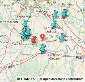 Mappa Via Tre Martiri, 27011 Belgioioso PV, Italia (13.96067)