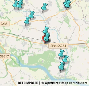 Mappa Via Tre Martiri, 27011 Belgioioso PV, Italia (4.74118)