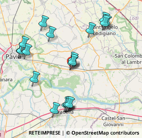 Mappa Via Tre Martiri, 27011 Belgioioso PV, Italia (8.699)