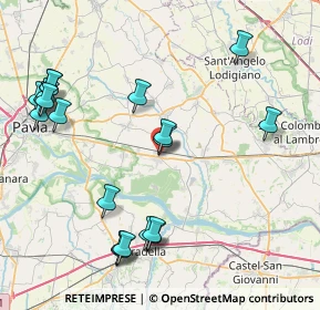 Mappa Via Tre Martiri, 27011 Belgioioso PV, Italia (9.7725)