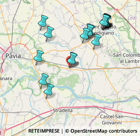 Mappa Via Tre Martiri, 27011 Belgioioso PV, Italia (8.355)