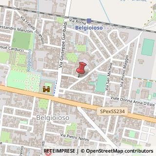 Mappa Via Tre Martiri, 19, 27011 Belgioioso, Pavia (Lombardia)