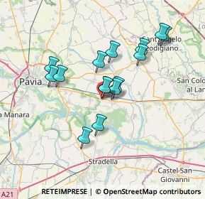 Mappa Via Enrico Fermi, 27011 Belgioioso PV, Italia (6.01467)