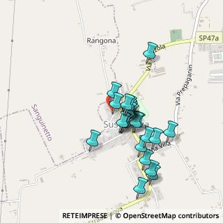 Mappa Via Pralungo, 37052 Casaleone VR, Italia (0.3625)