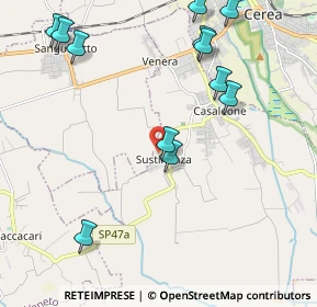 Mappa Via Pralungo, 37052 Casaleone VR, Italia (2.46417)