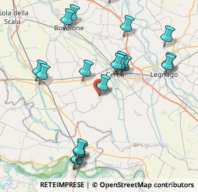 Mappa Via Pralungo, 37052 Casaleone VR, Italia (9.036)