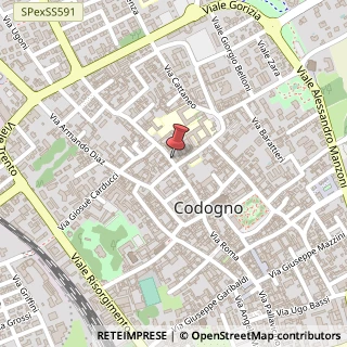 Mappa Via Vittorio Emanuele,  32, 26845 Codogno, Lodi (Lombardia)