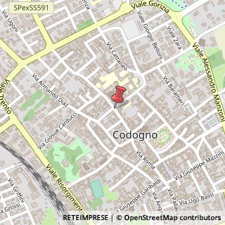 Mappa Via Vittorio Emanuele, 26, 26845 Codogno, Lodi (Lombardia)