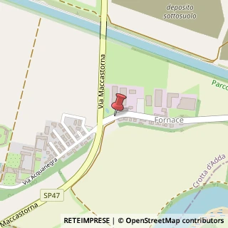 Mappa Località Fornace, 1, 26020 Crotta d'Adda, Cremona (Lombardia)