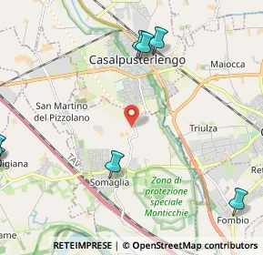 Mappa Cascina San Luca, 26841 Casalpusterlengo LO, Italia (3.57)