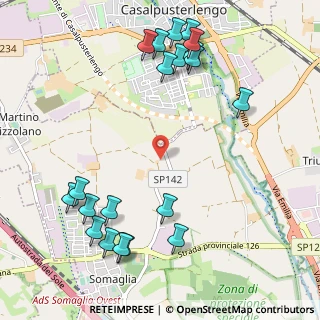 Mappa Cascina San Luca, 26841 Casalpusterlengo LO, Italia (1.324)