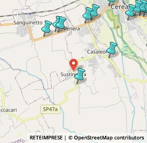 Mappa Via Giuseppe Garibaldi, 37052 Casaleone VR, Italia (3.03583)