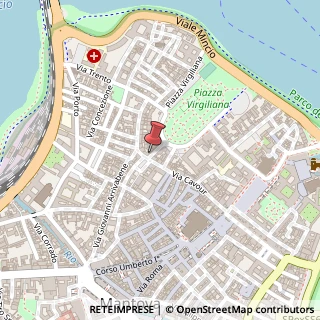 Mappa Via Virgilio, 2, 46100 Mantova, Mantova (Lombardia)