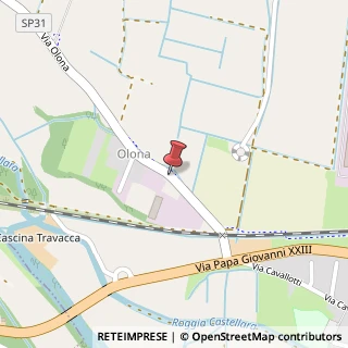 Mappa Via olona 99, 27014 Corteolona, Pavia (Lombardia)