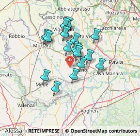 Mappa SP 29, 27020 Alagna PV, Italia (11.0505)