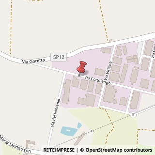 Mappa Via Cottolengo, 55, 10072 Caselle Torinese, Torino (Piemonte)