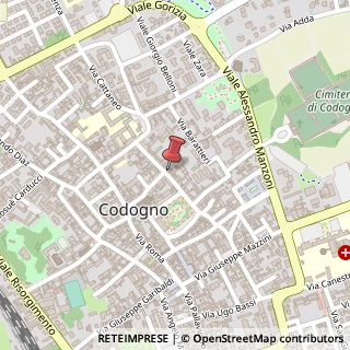 Mappa Viale Resistenza, 17/A, 26845 Codogno, Lodi (Lombardia)