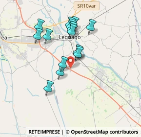 Mappa Via Marchesa, 37045 Legnago VR, Italia (3.09533)