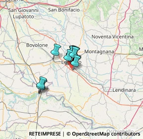 Mappa Via Marchesa, 37045 Legnago VR, Italia (6.85)