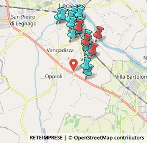 Mappa Via Marchesa, 37045 Legnago VR, Italia (1.7485)