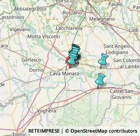 Mappa Via De Nicola Enrico, 27028 San Martino Siccomario PV, Italia (4.92182)