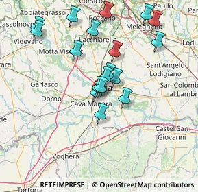 Mappa Via De Nicola Enrico, 27028 San Martino Siccomario PV, Italia (13.87278)