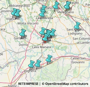 Mappa Via De Nicola Enrico, 27028 San Martino Siccomario PV, Italia (16.2795)