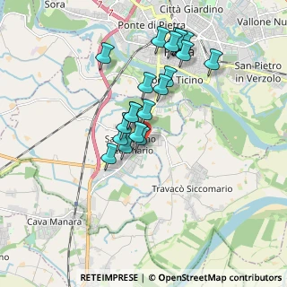 Mappa Via De Nicola Enrico, 27028 San Martino Siccomario PV, Italia (1.585)