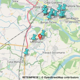 Mappa Via De Nicola Enrico, 27028 San Martino Siccomario PV, Italia (2.58143)