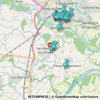 Mappa Via De Nicola Enrico, 27028 San Martino Siccomario PV, Italia (2.27867)