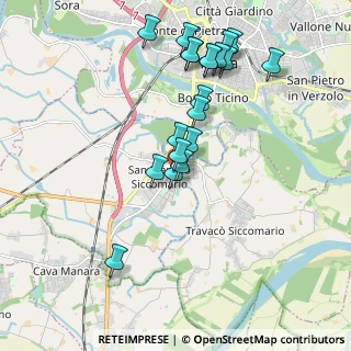 Mappa Via De Nicola Enrico, 27028 San Martino Siccomario PV, Italia (1.917)