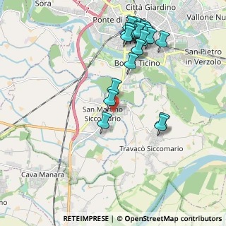 Mappa Via De Nicola Enrico, 27028 San Martino Siccomario PV, Italia (2.2125)