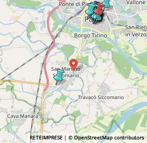 Mappa Via De Nicola Enrico, 27028 San Martino Siccomario PV, Italia (2.82684)