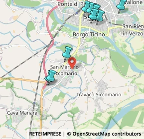 Mappa Via De Nicola Enrico, 27028 San Martino Siccomario PV, Italia (2.63182)