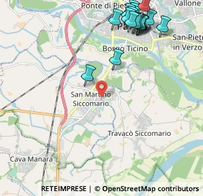 Mappa Via De Nicola Enrico, 27028 San Martino Siccomario PV, Italia (2.68158)