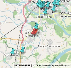 Mappa Via De Nicola Enrico, 27028 San Martino Siccomario PV, Italia (2.65)