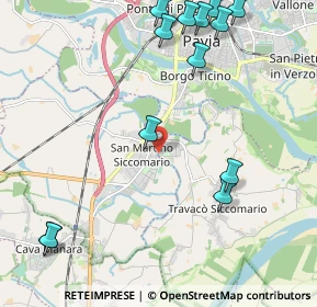 Mappa Via De Nicola Enrico, 27028 San Martino Siccomario PV, Italia (2.74077)