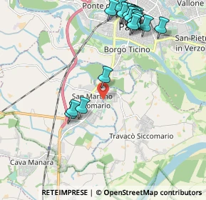 Mappa Via De Nicola Enrico, 27028 San Martino Siccomario PV, Italia (2.5345)