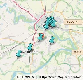 Mappa Via De Nicola Enrico, 27028 San Martino Siccomario PV, Italia (2.83091)