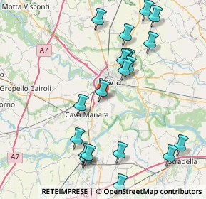 Mappa Via De Nicola Enrico, 27028 San Martino Siccomario PV, Italia (8.9265)