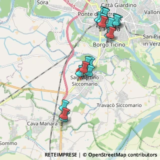 Mappa Strada Statale, 27028 San Martino Siccomario PV, Italia (2.2625)