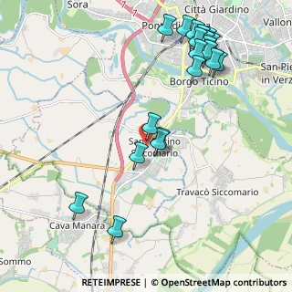 Mappa Strada Statale, 27028 San Martino Siccomario PV, Italia (2.446)