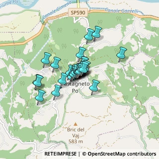 Mappa SP99, 10090 Castagneto Po TO, Italia (0.47931)