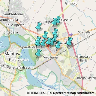 Mappa Via Giuseppe Mazzini, 46030 Mottella MN, Italia (1.124)