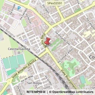 Mappa Viale trento 1, 26845 Codogno, Lodi (Lombardia)