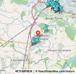 Mappa Via Filippo Turati, 27028 San Martino Siccomario PV, Italia (2.722)